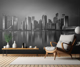 Marina skyline Poster och Canvastavla