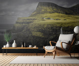 Mulafossur Waterfall Poster och Canvastavla