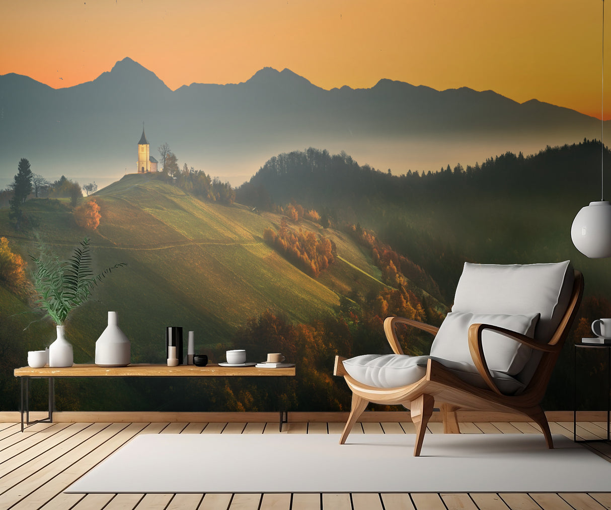 Slovenian autumn... Poster och Canvastavla