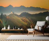 Slovenian autumn... Poster och Canvastavla