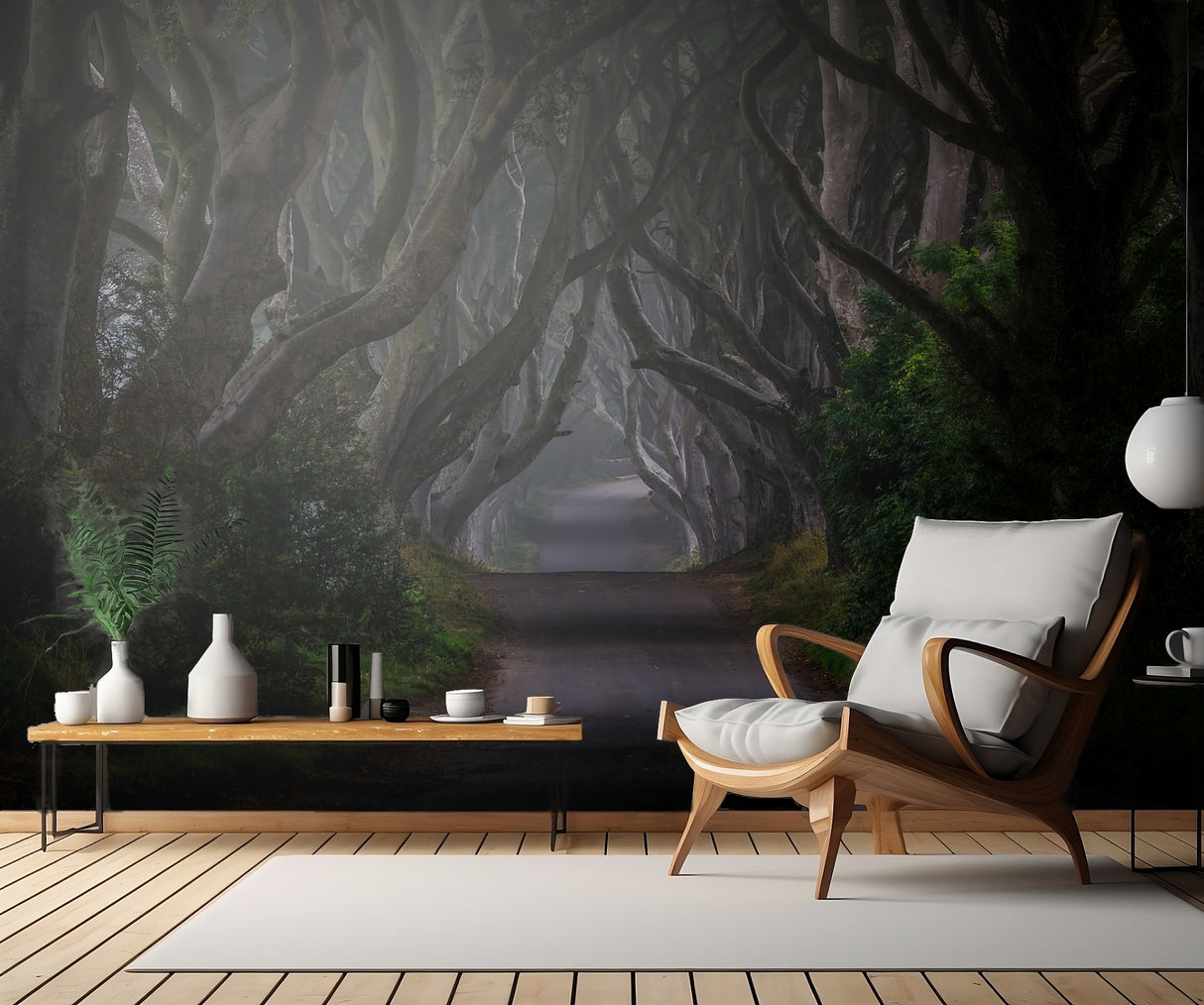 The Dark Hedges - Magic road Poster och Canvastavla