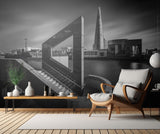 The Shard in Geometry Poster och Canvastavla