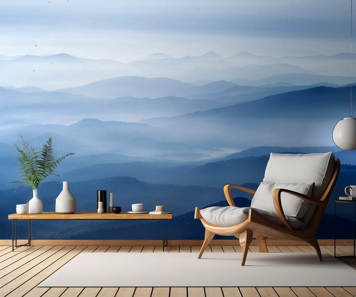Rhythm of Mountains Poster och Canvastavla