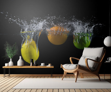 Triple citrus splash Poster och Canvastavla