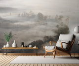 Trees in the fog Poster och Canvastavla