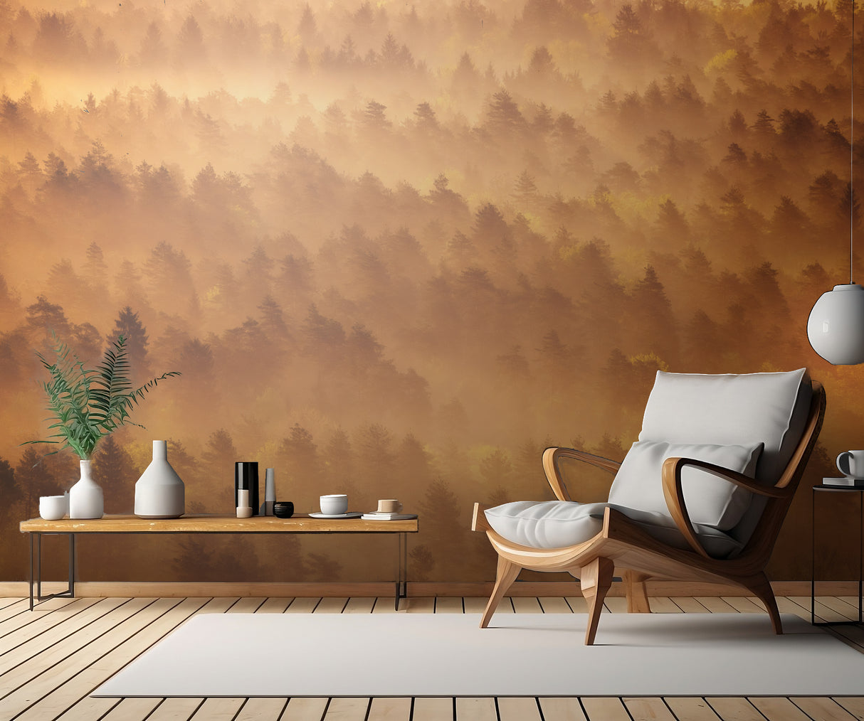 Golden morning Poster och Canvastavla