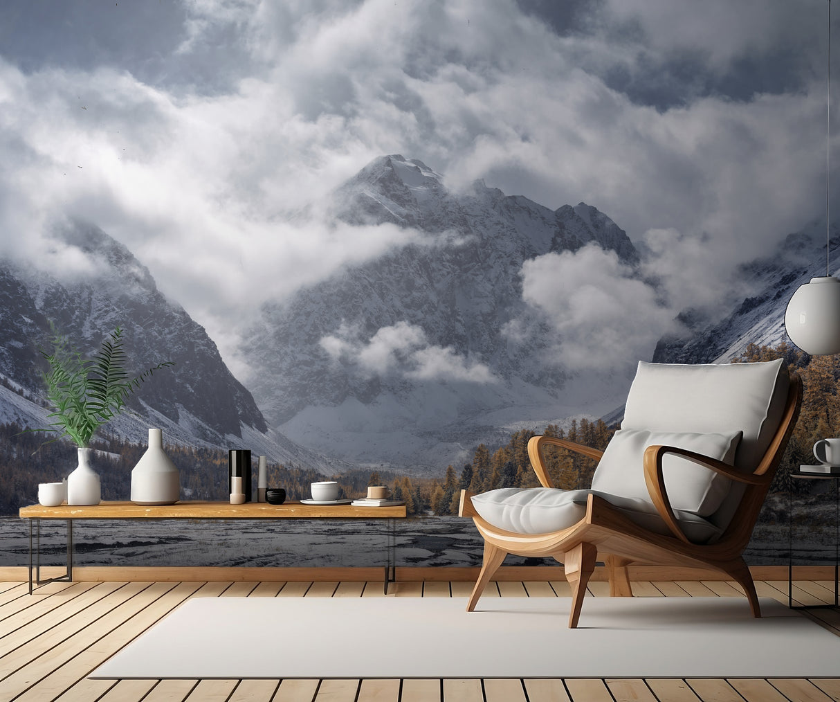 Autumn mountains Poster och Canvastavla