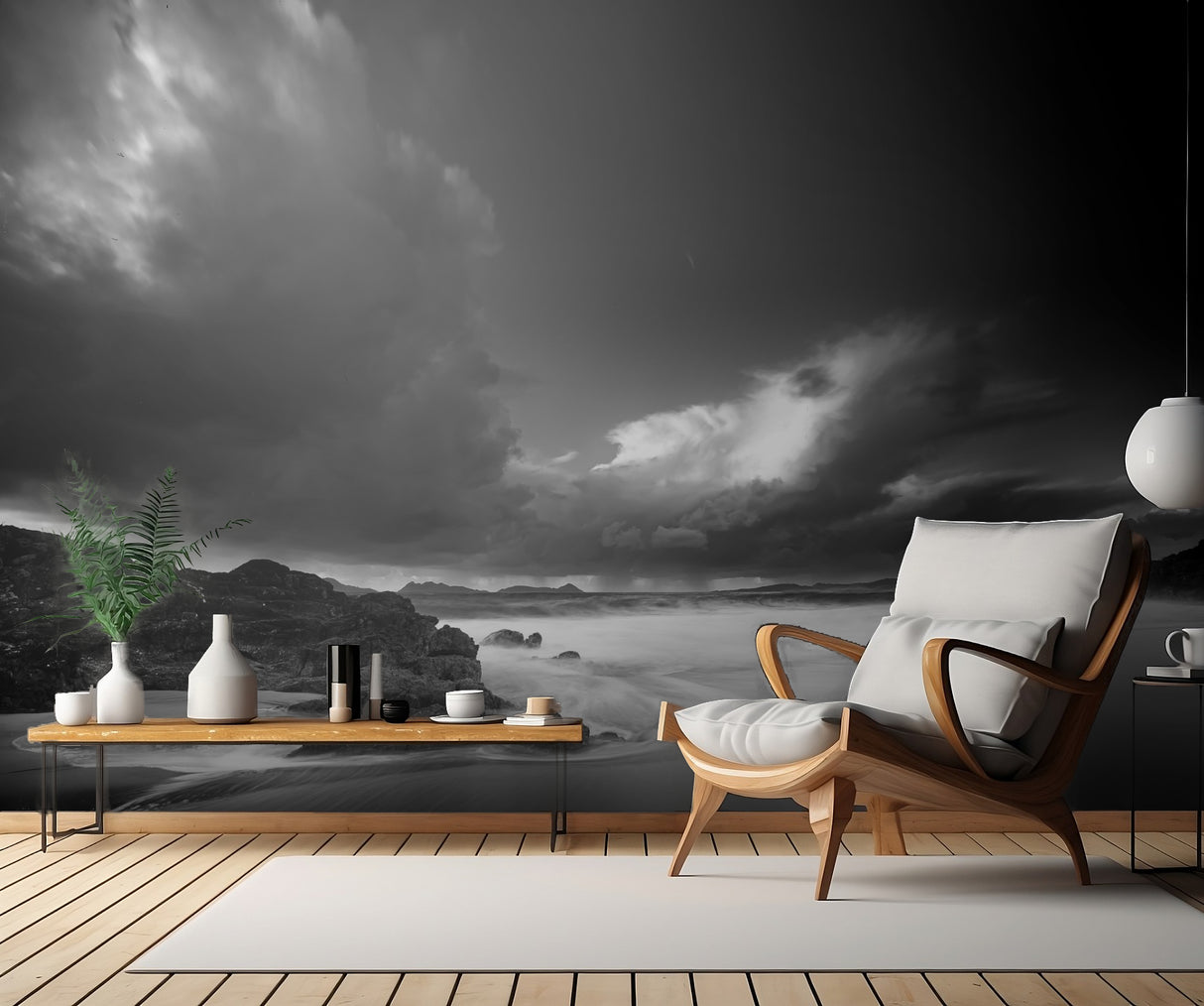 The storm is approaching. Poster och Canvastavla