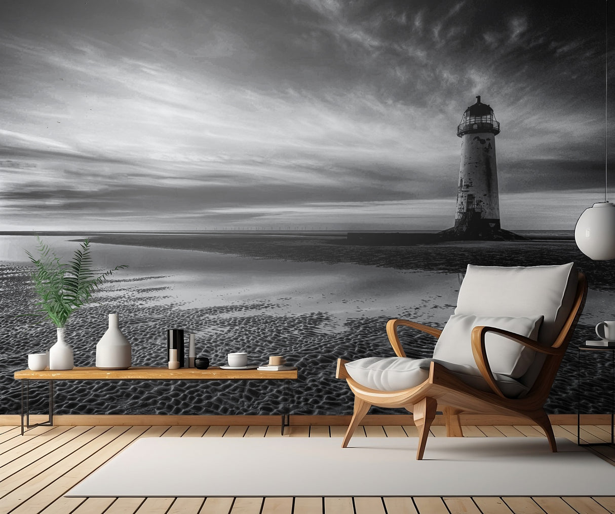 On Talacre Beach Poster och Canvastavla