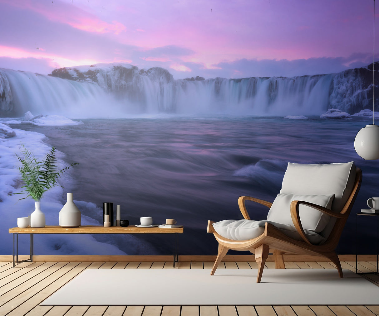 An Arctic Evening Poster och Canvastavla