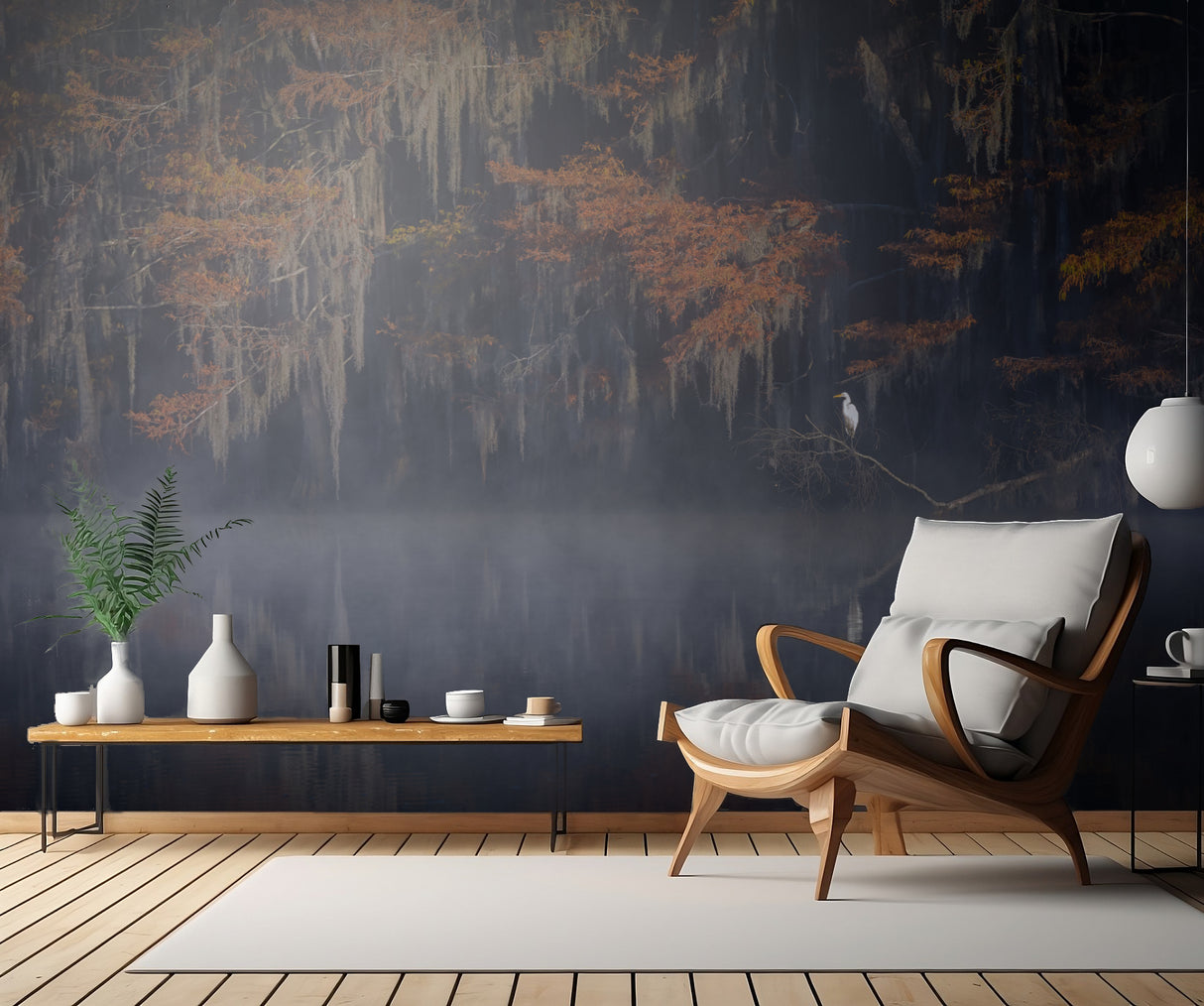 Misty Morning Poster och Canvastavla