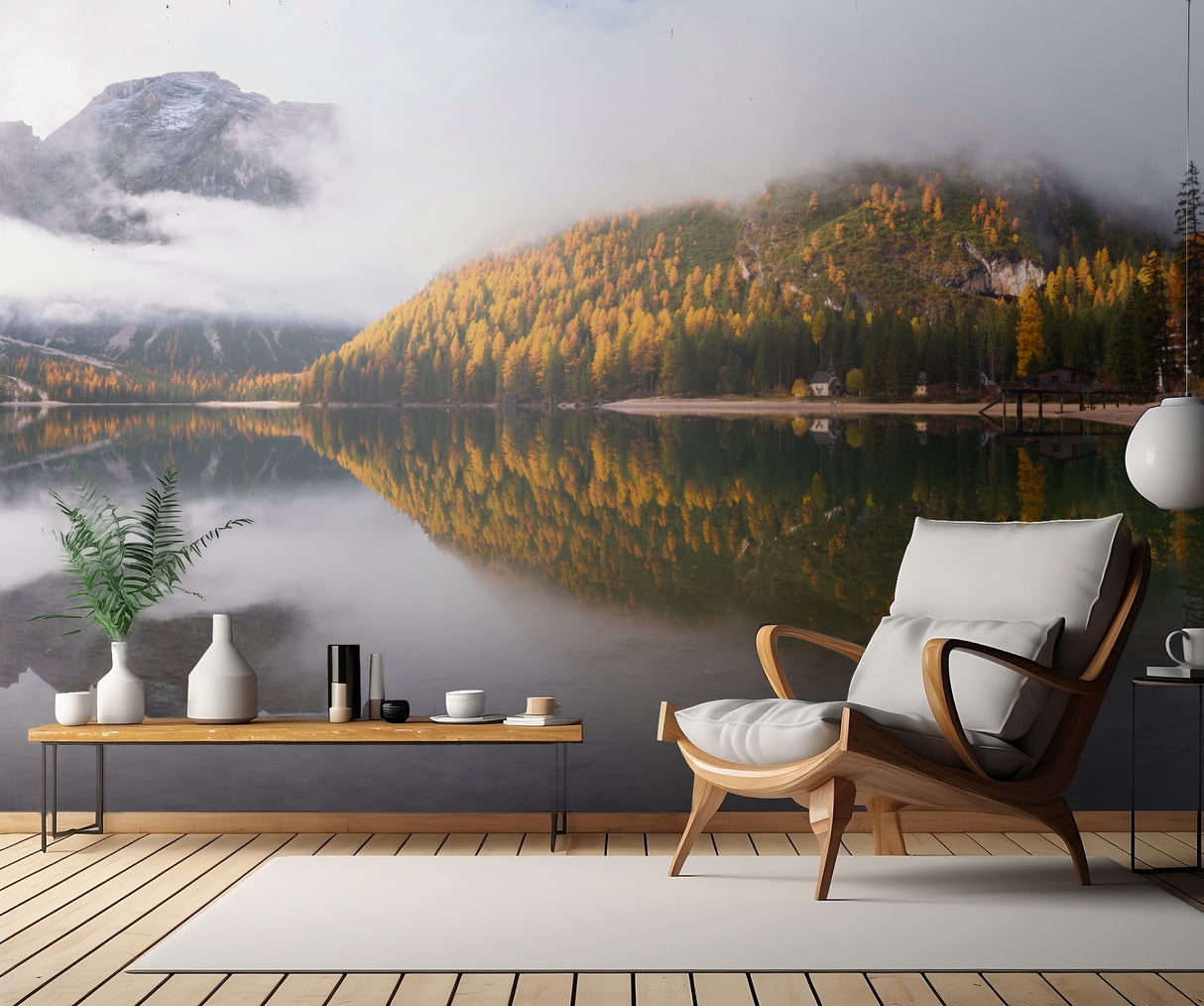 Lake Braies Poster och Canvastavla