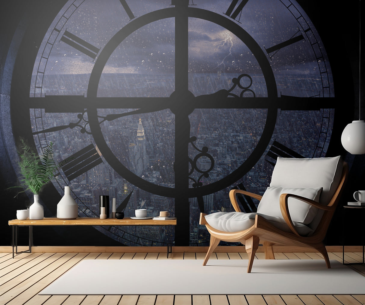 Gotham viewed from above Poster och Canvastavla