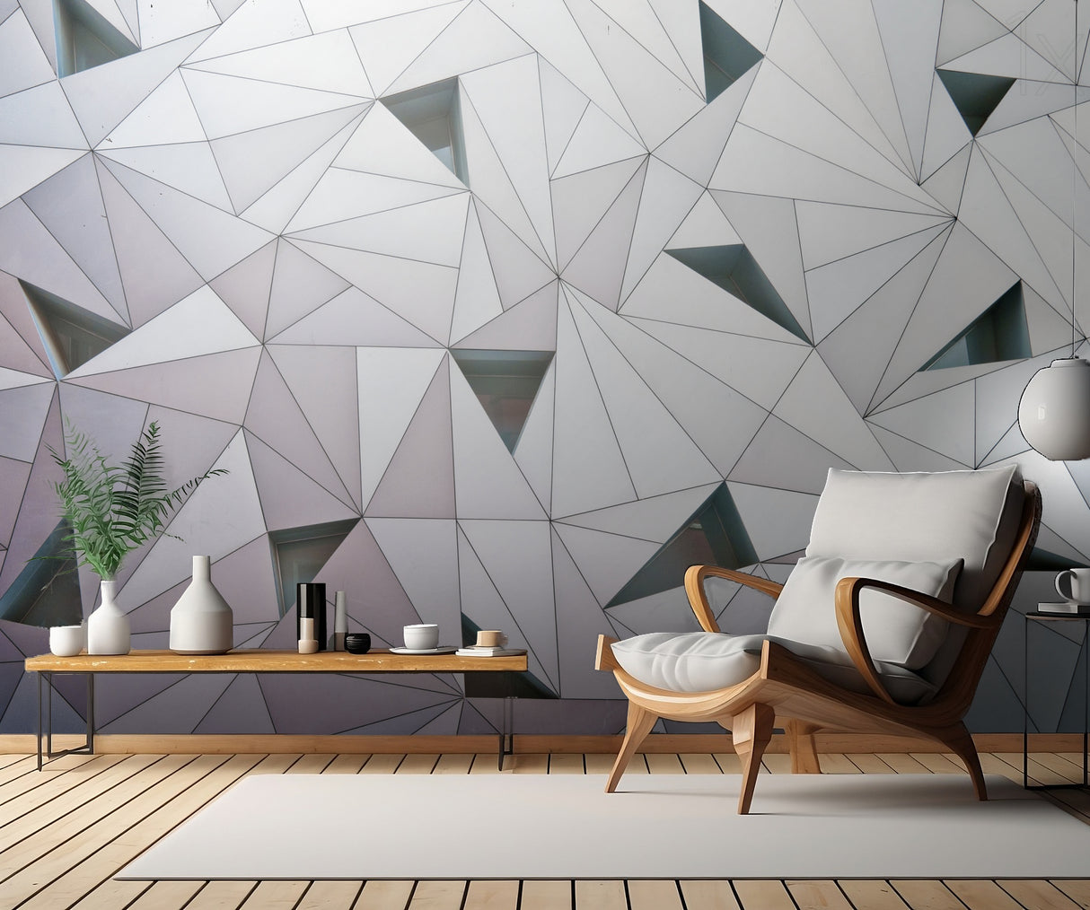 triangulation 1 Poster och Canvastavla