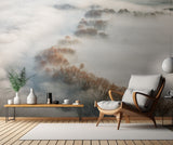 Foggy valley Poster och Canvastavla