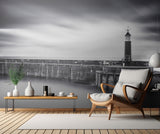 Watchet lighthouse Poster och Canvastavla