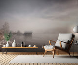 Misty Winter Morning Poster och Canvastavla