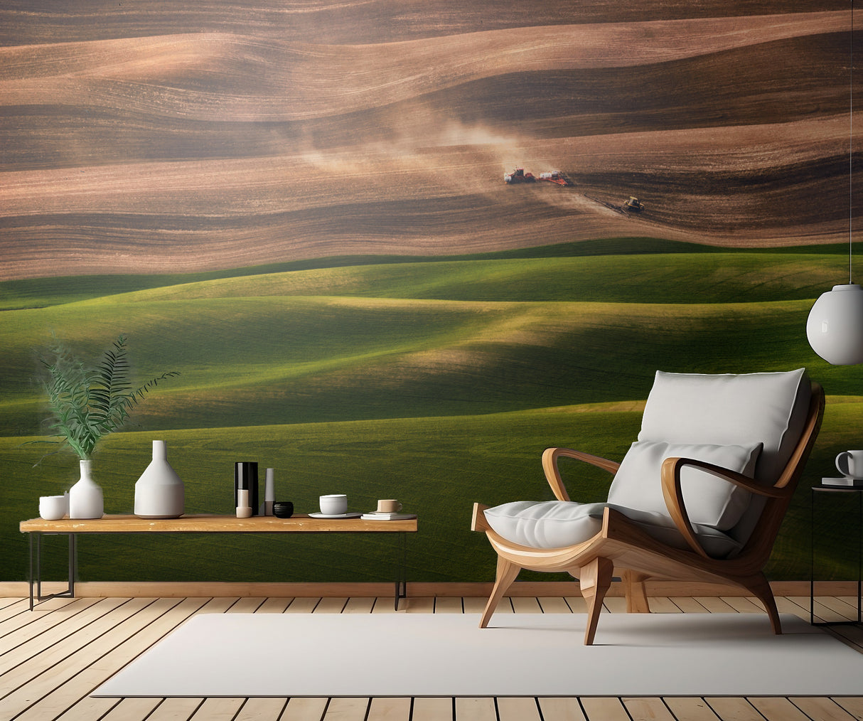 Farmland Poster och Canvastavla