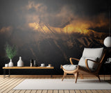 Sunset in the Tatra Mountains Poster och Canvastavla