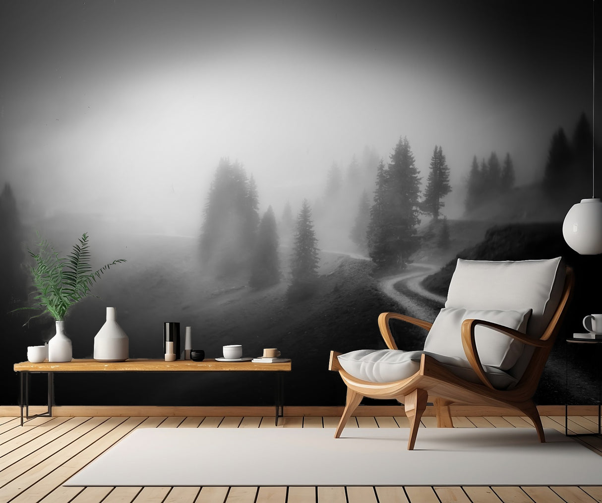 In the mountains Poster och Canvastavla
