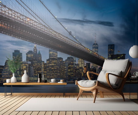 Manhattan from Dumbo Poster och Canvastavla
