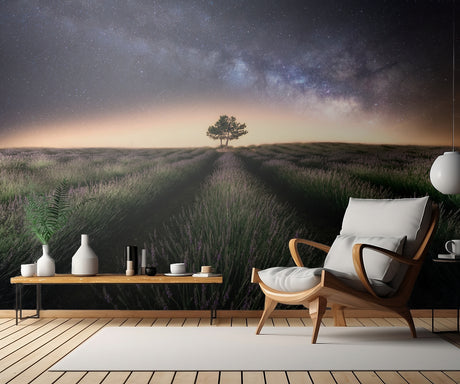 Lavender way Poster och Canvastavla