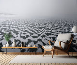 Camouflage lake Poster och Canvastavla