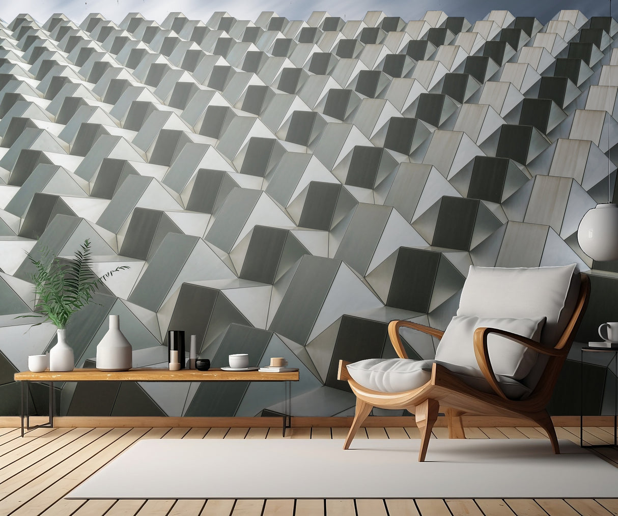Triangles - Rectangles Poster och Canvastavla