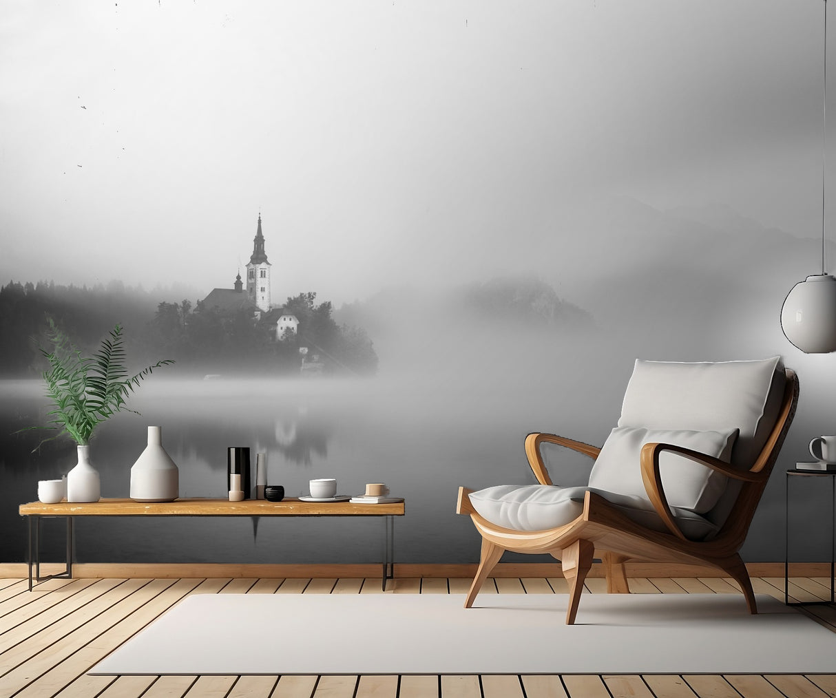 Sunrise at Lake Bled Poster och Canvastavla