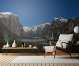 Bridalveil Fall Moonbow Poster och Canvastavla