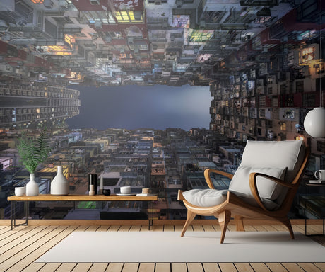 Beehive Buildings Poster och Canvastavla