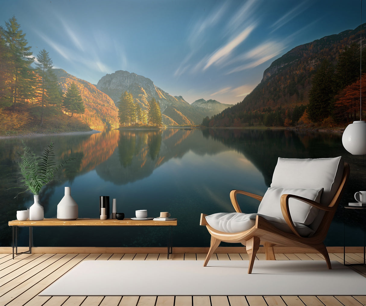 Magic lake... Poster och Canvastavla