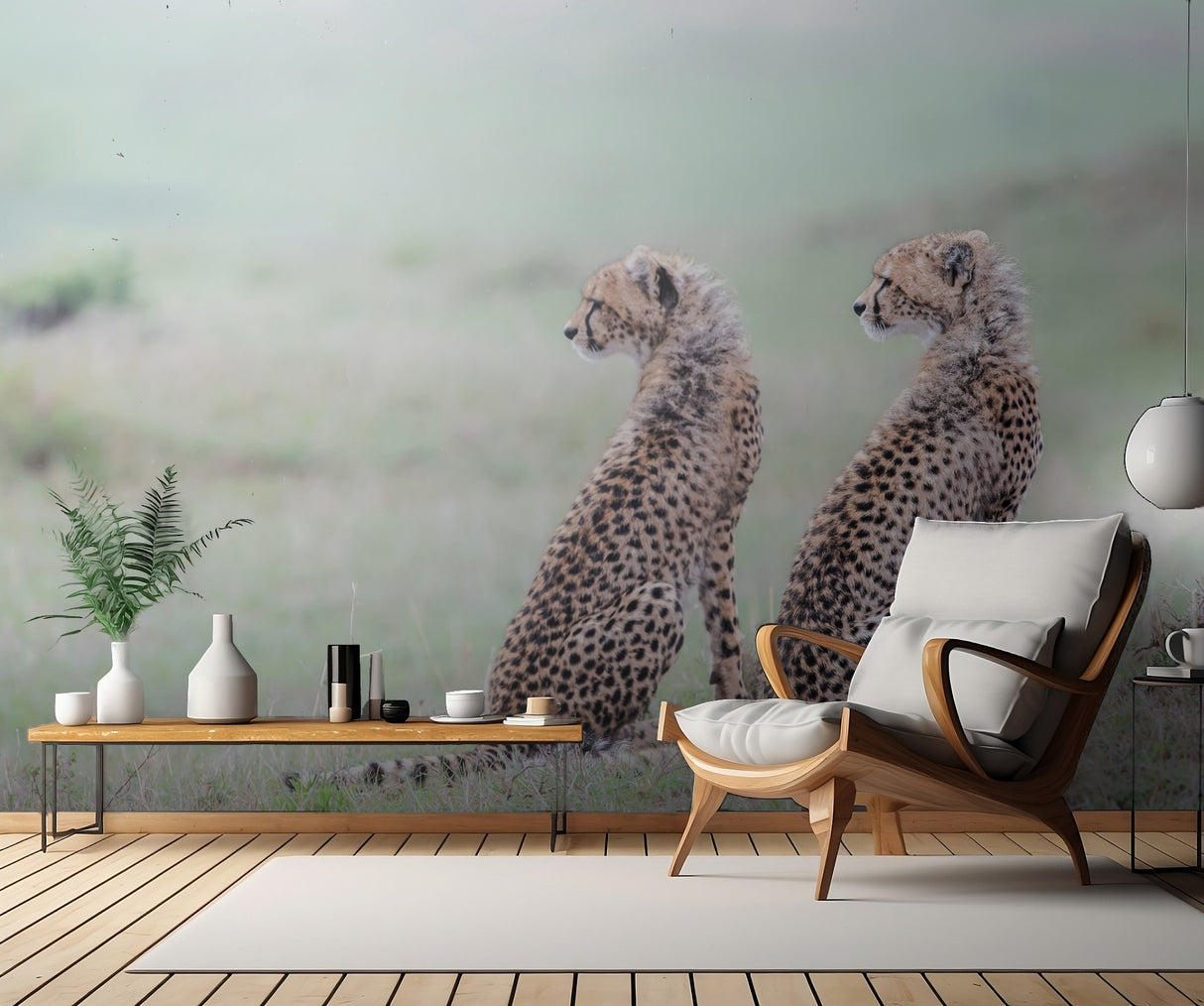 Cheetah brothers Poster och Canvastavla