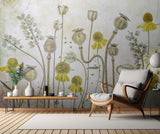 Poppies and Helenium Poster och Canvastavla