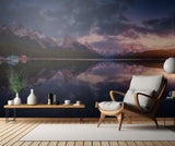 Maligne mountains Poster och Canvastavla