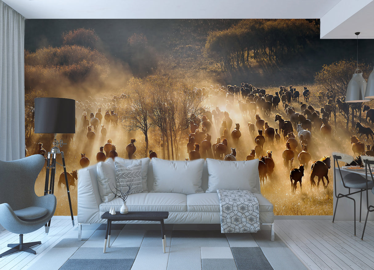 Horses Poster och Canvastavla