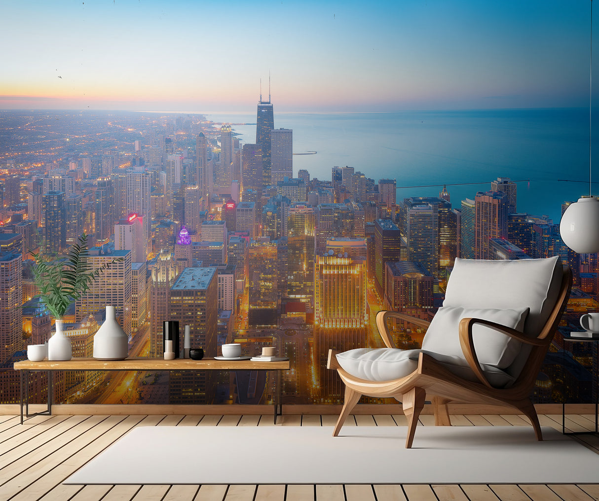 The Magnificent Mile Poster och Canvastavla