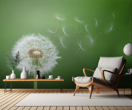 Dandelion Blowing Poster och Canvastavla