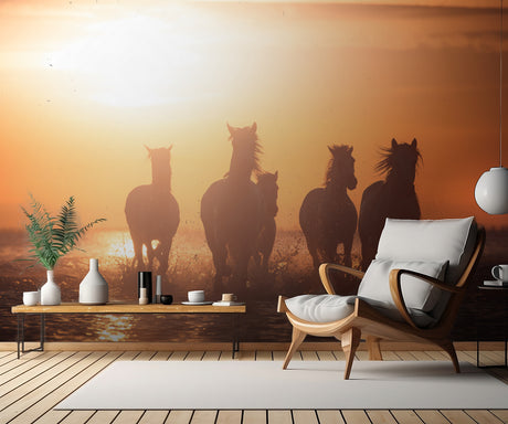 Camargue angels Poster och Canvastavla