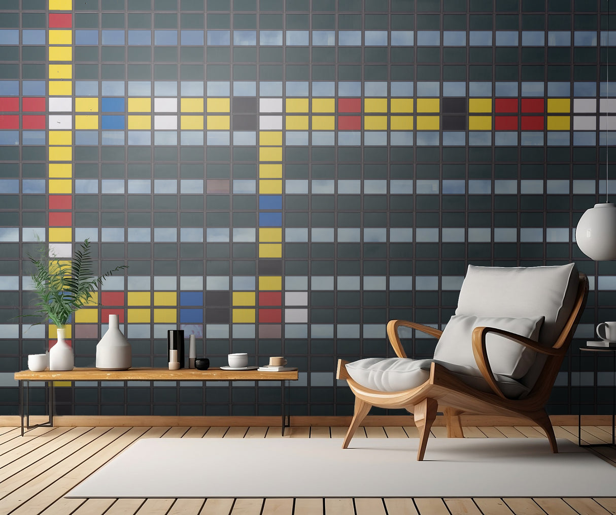 Lines and colors Poster och Canvastavla