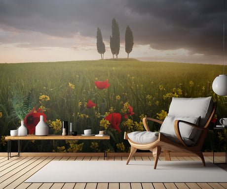 Blooming Tuscany Poster och Canvastavla