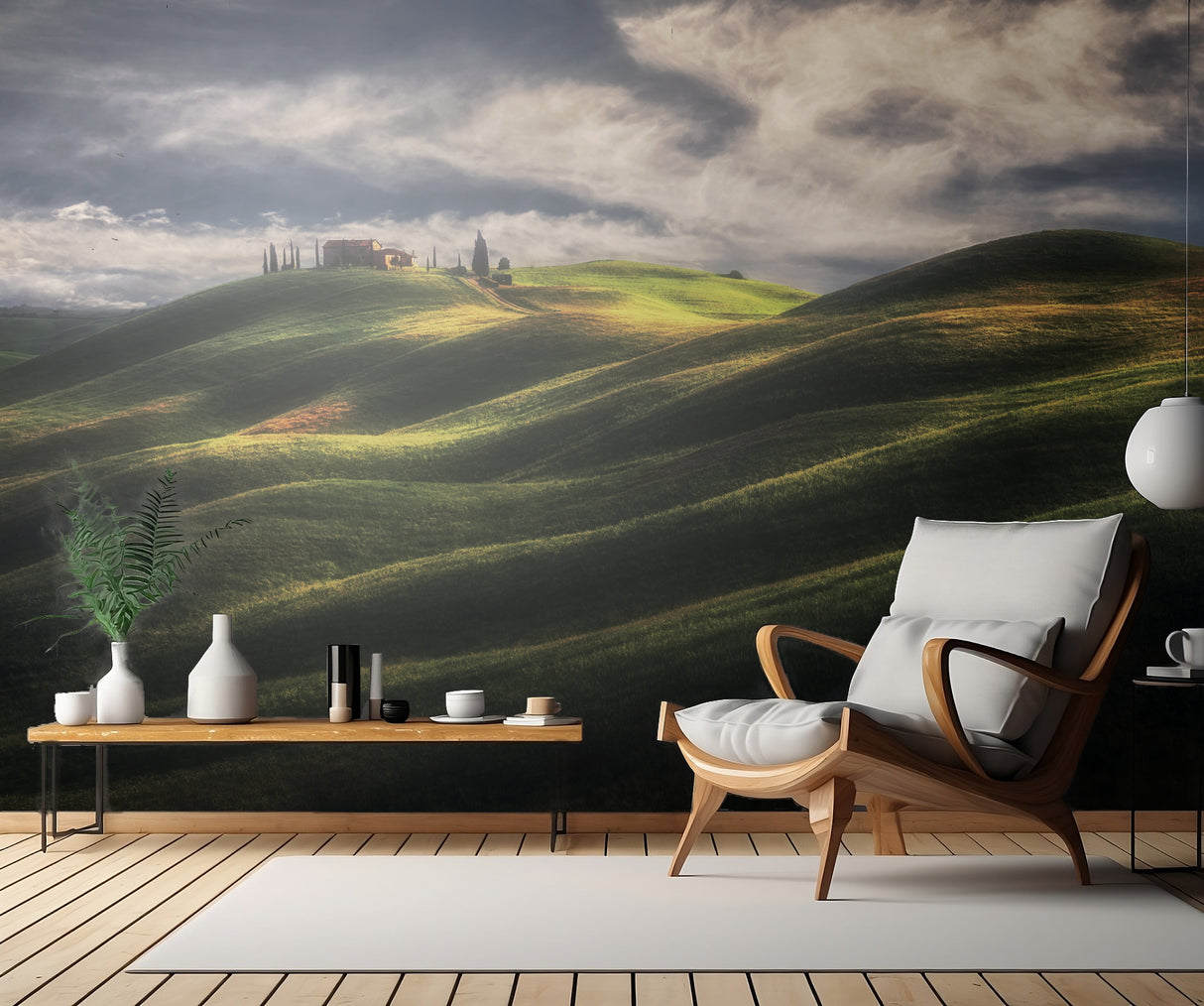 Tuscany Sweet Hills. Poster och Canvastavla