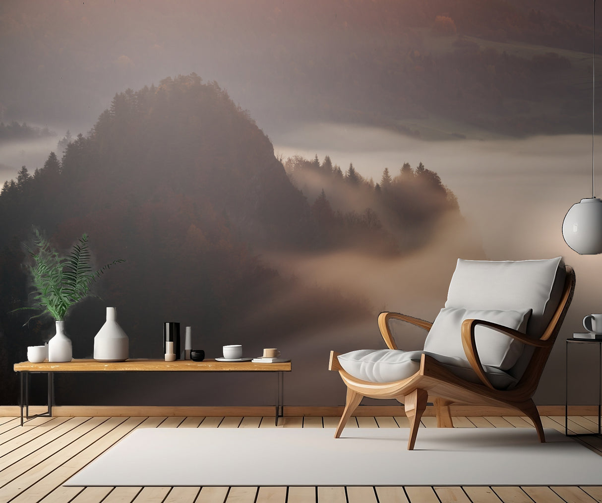 In the fog Poster och Canvastavla