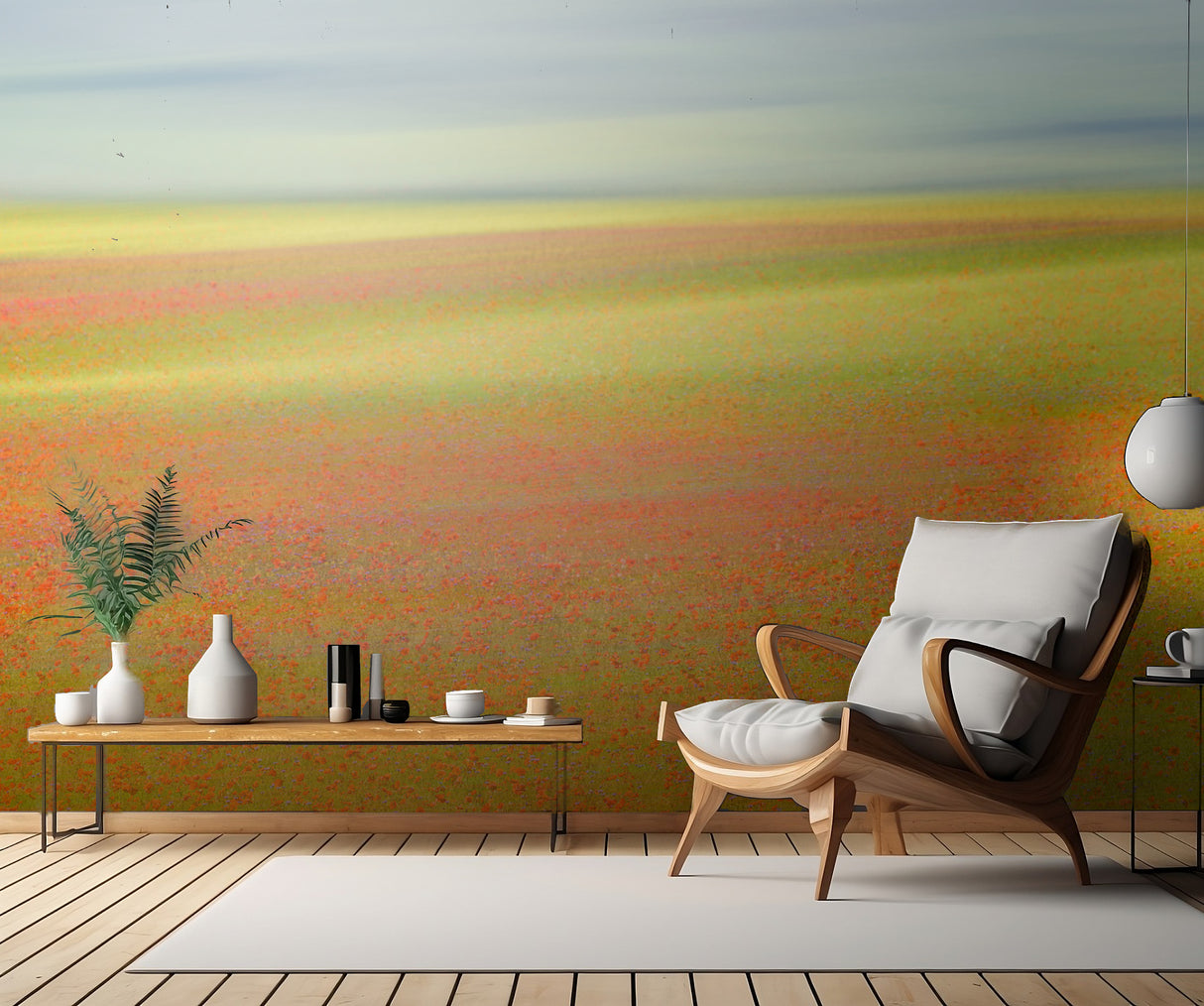 Castelluccio Colors Poster och Canvastavla