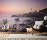 Portland Headlight Poster och Canvastavla