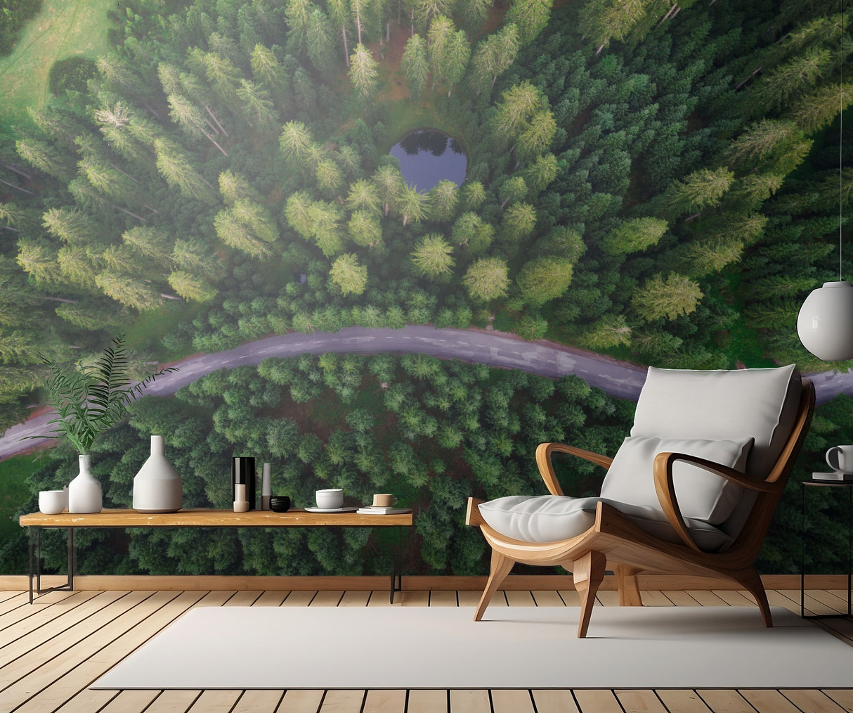 Hidden lake Poster och Canvastavla