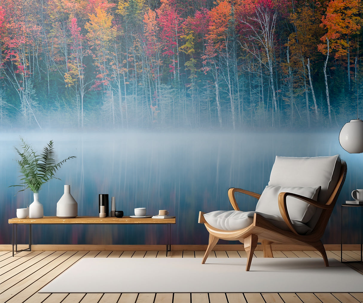 Morning Reflection Poster och Canvastavla