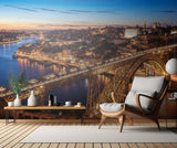 Portugal - Porto Blue Hour Poster och Canvastavla