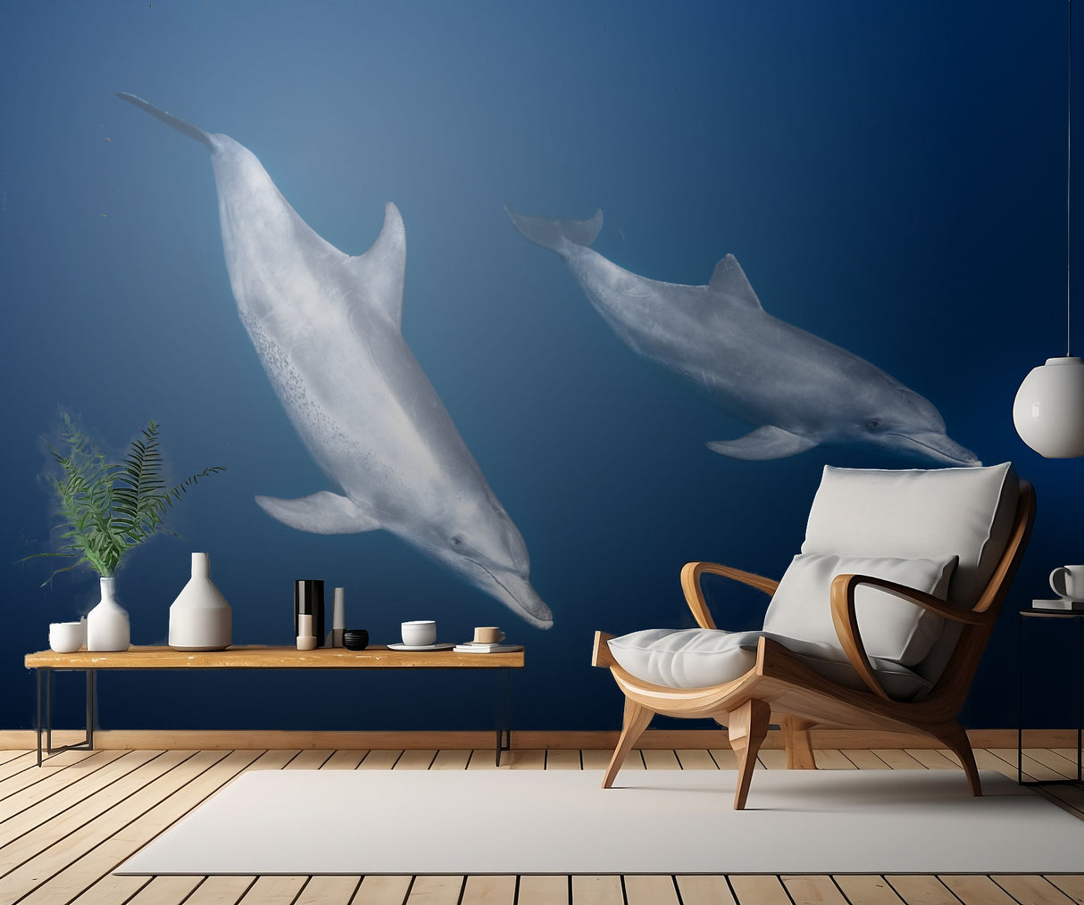 Bottlenose dolphins Poster och Canvastavla