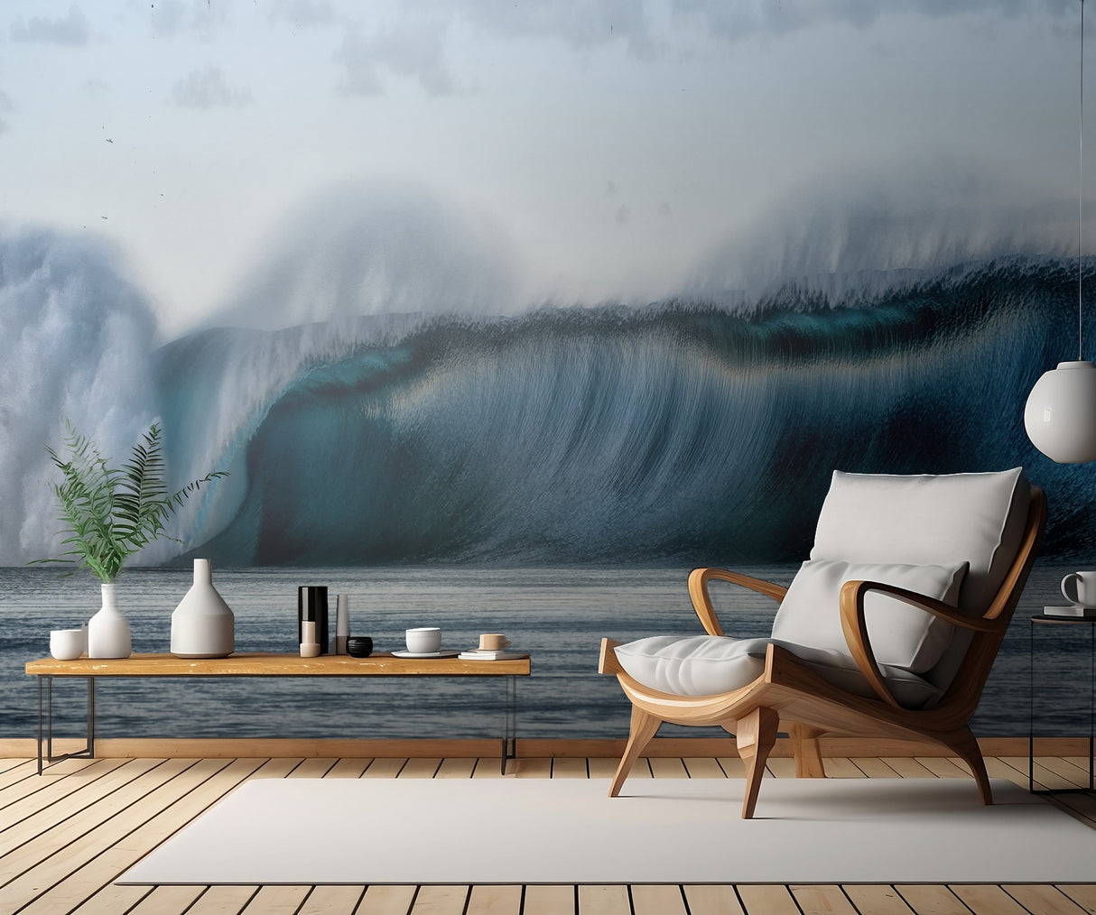 Salt water wall Poster och Canvastavla
